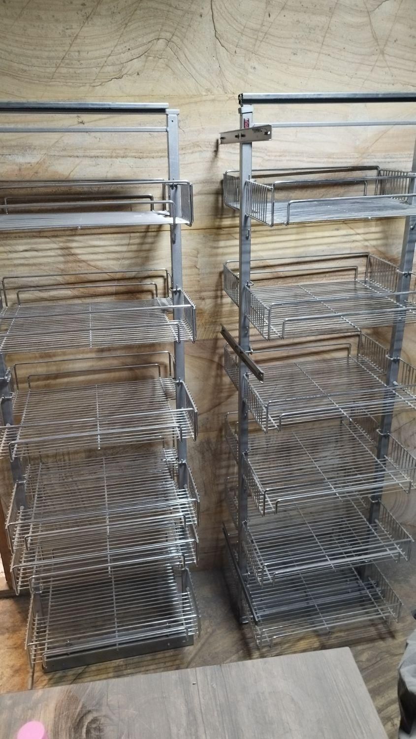 قفسه سوپر ریل وسط کابینت|آب‌چکان و نظم‌دهنده ظروف|تهران, یاخچی‌آباد|دیوار
