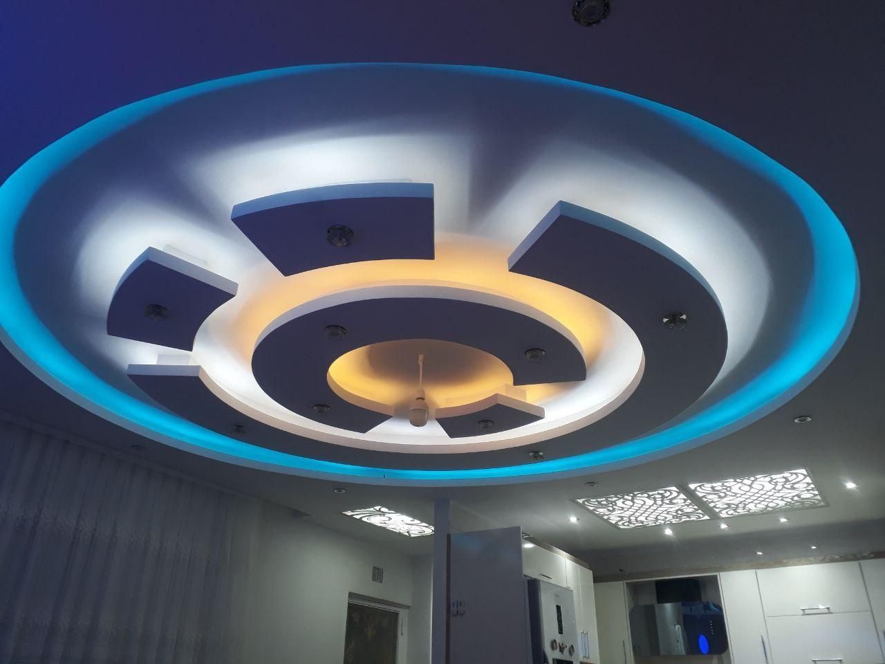 سقف کاذب نصب پی وی سی.. ۶۰در۶۰ و کناف|خدمات پیشه و مهارت|تبریز, |دیوار