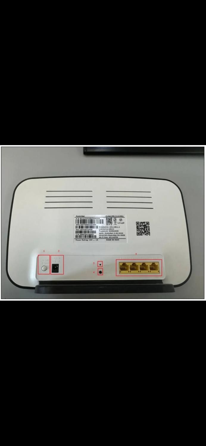 مودم مبین نت MN-C1210EQ|مودم و تجهیزات شبکه|بابل, |دیوار