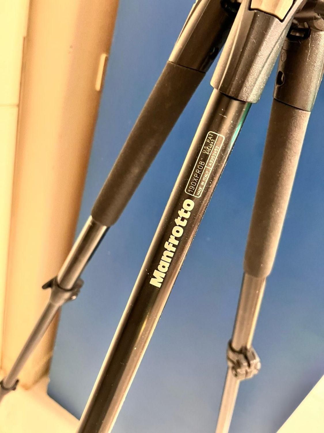 پایه دوربین manfrotto 190 pron|دوربین عکاسی و فیلم‌برداری|تهران, اختیاریه|دیوار