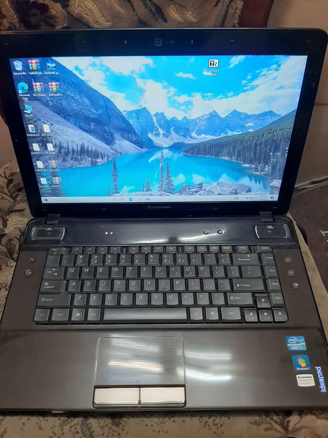لپ تاپi7نسل2سریQmگرافیک مجزا1 Lenovo|رایانه همراه|اصفهان, مسجد مصلی|دیوار