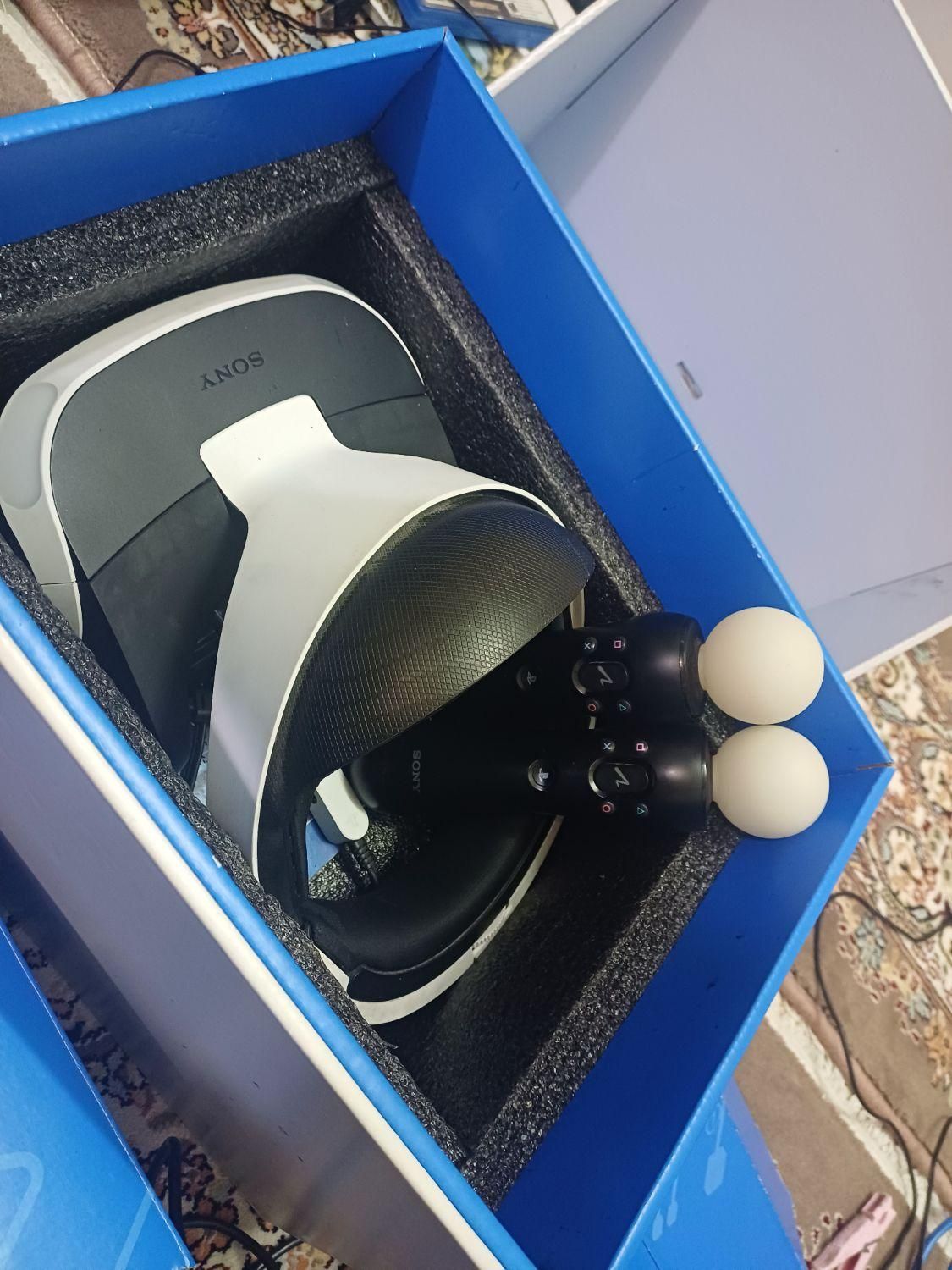 واقعیت مجازی VR پلی استیشن وی ار فول پک PSVR|کنسول، بازی ویدئویی و آنلاین|قم, شاه سید علی|دیوار