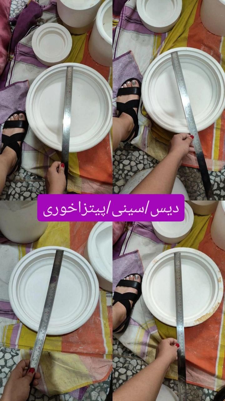 قالب گچی ساخت ظروف سرامیکی|ابزارآلات|لاهیجان, کوی خزر|دیوار