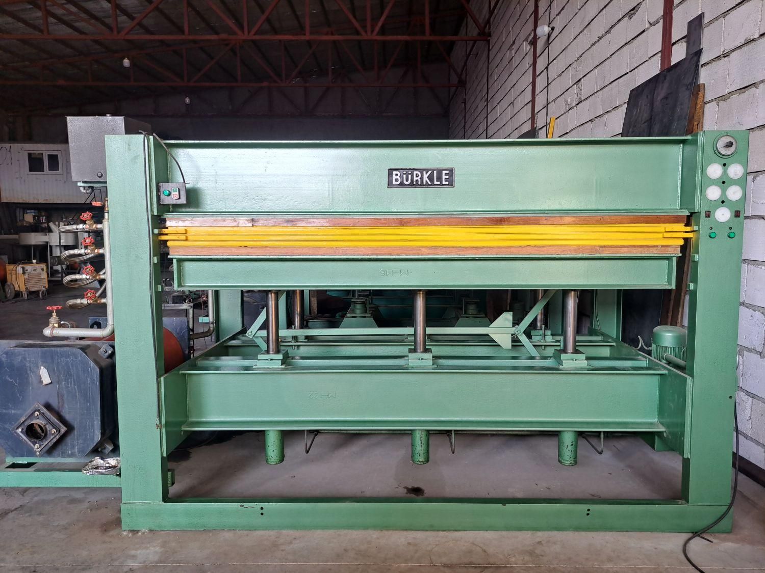 پرس گرم درب نجاری بروکلر آلمان|ماشینآلات صنعتی|شیراز, ارم|دیوار