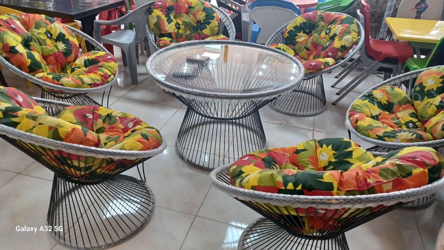 مبل ویلایی باغی مبلمان فلزی فرفورژه مدل jadid|مبلمان خانگی و میز عسلی|چهارباغ, |دیوار