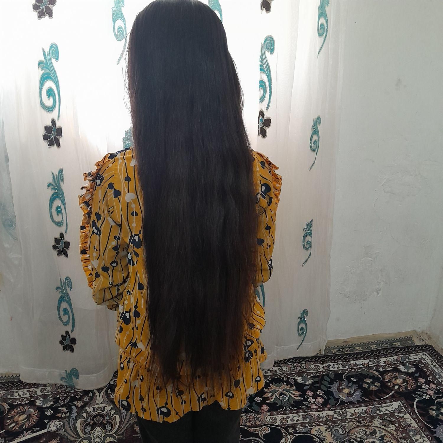 فروش موی طبیعی بچگانه مشکی وسالم بالای ۶۰ سانت|آرایشی، بهداشتی، درمانی|تهران, شهرک گلها|دیوار