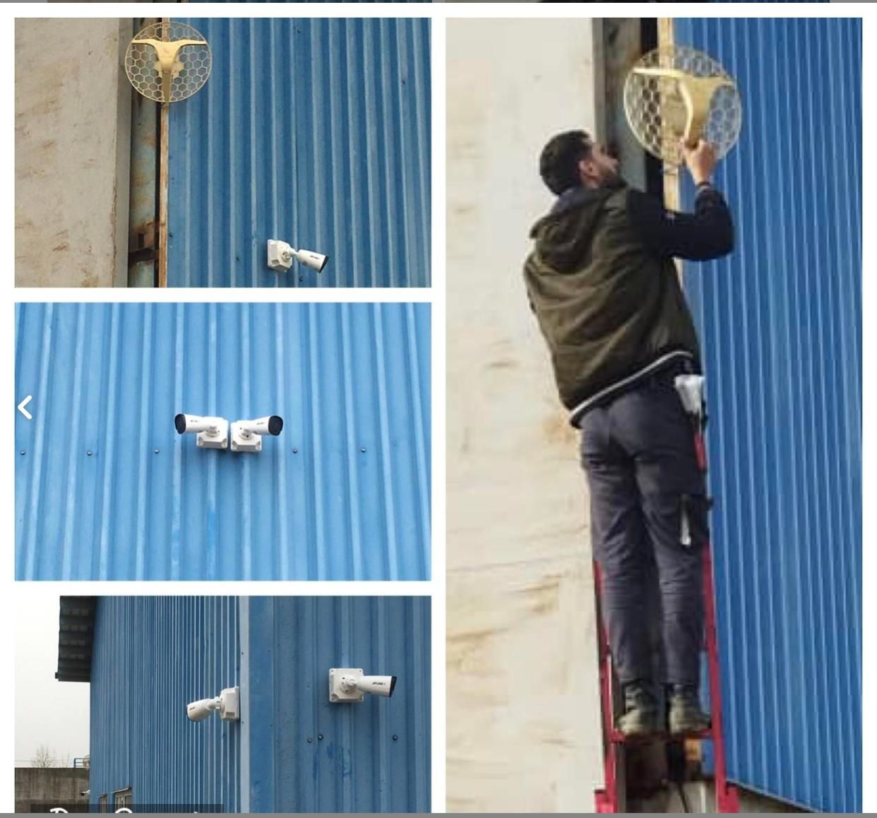 فروش و نصب دوربین مداربسته HD و IP و WIRELESS|دوربین مداربسته|رشت, انصاری|دیوار