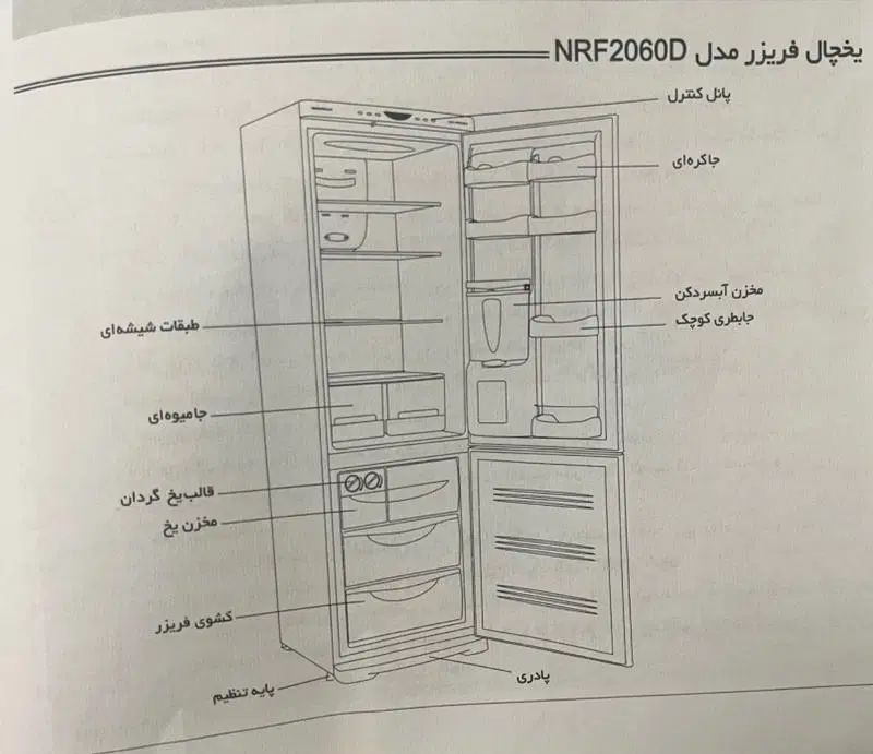یخچال فریزر امرسان|یخچال و فریزر|تهران, فدک|دیوار