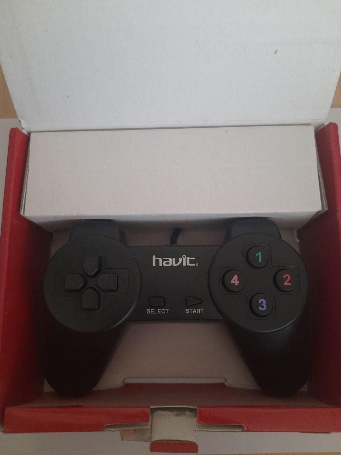 دسته بازی گیم ساده کامپیوتری|قطعات و لوازم جانبی رایانه|قم, انسجام|دیوار