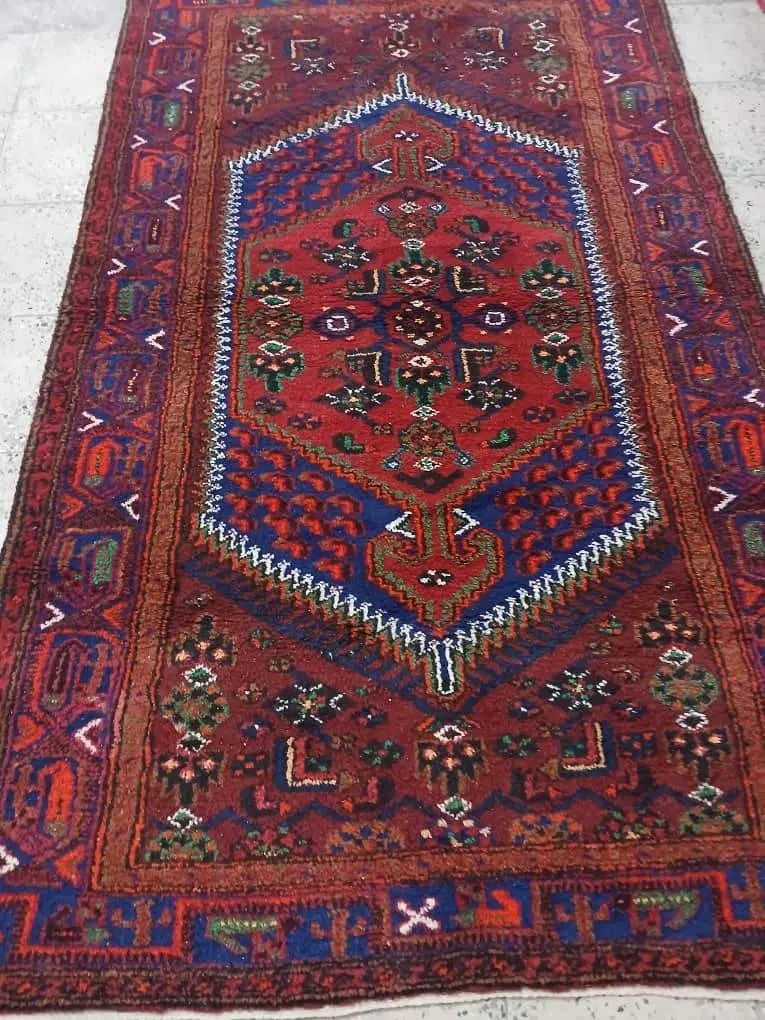 جفت قالیچه زیبای زنجان بسیار زیبا و گوشتدار|فرش|کرج, ساسانی (قلمستان)|دیوار