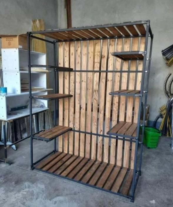 شلف فلزی آلن خور (رگال)|کتابخانه، شلف، قفسه‌های دیواری|ارومیه, |دیوار