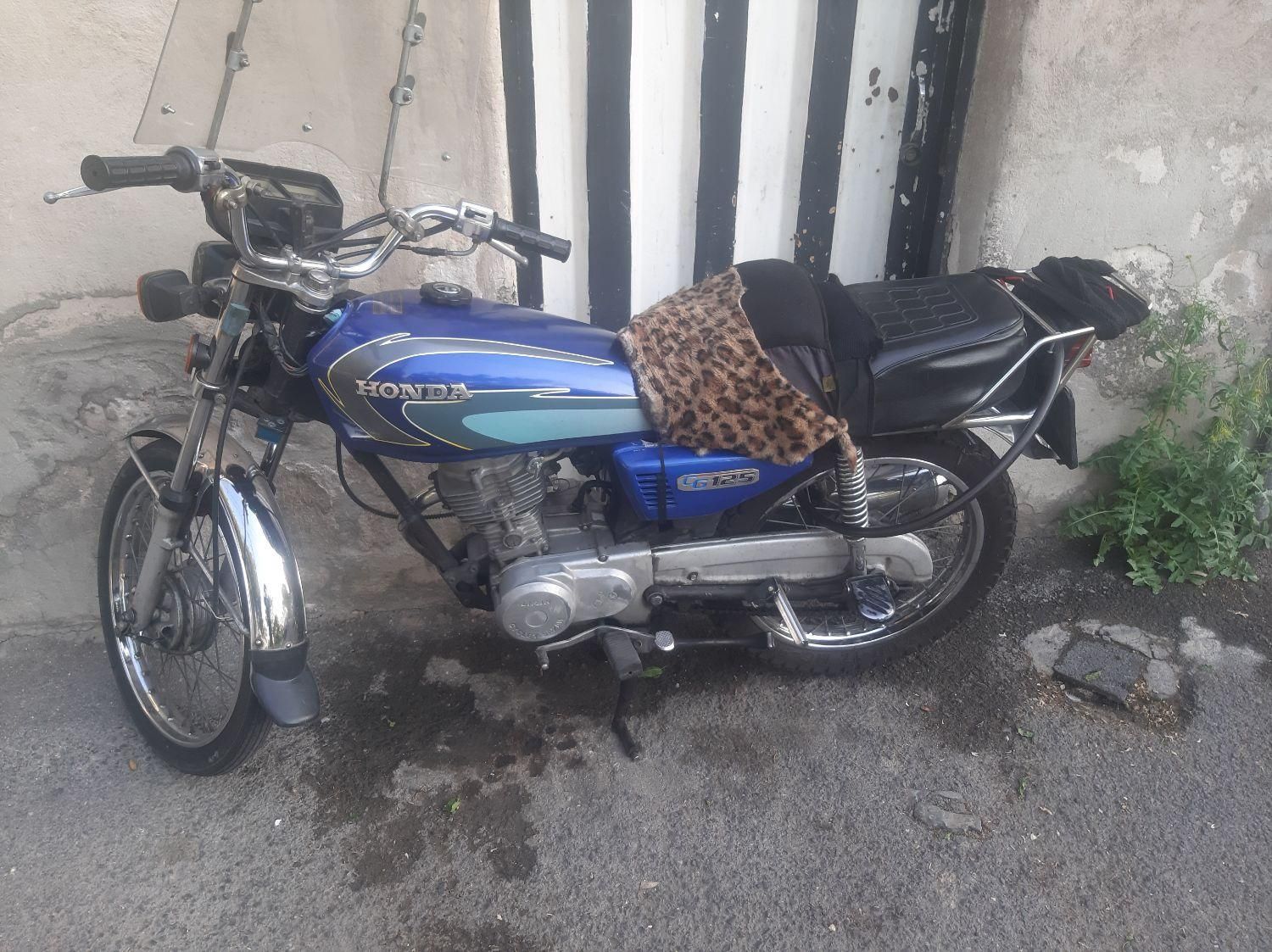 هندا۱۲۵ مدل ۸۹ مدارک کامل|موتورسیکلت|تهران, جوانمرد قصاب|دیوار