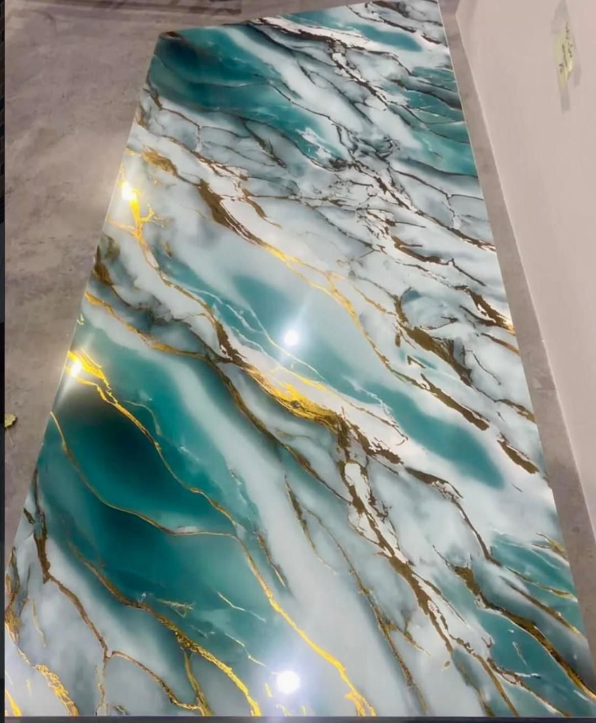 ماربل شیت در رنگ ها و طرح های متنوع|مصالح و تجهیزات ساختمان|گنبد کاووس, |دیوار