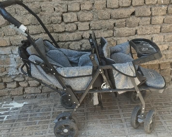 کالسکه دوقلو|کالسکه و لوازم جانبی|دورود, |دیوار