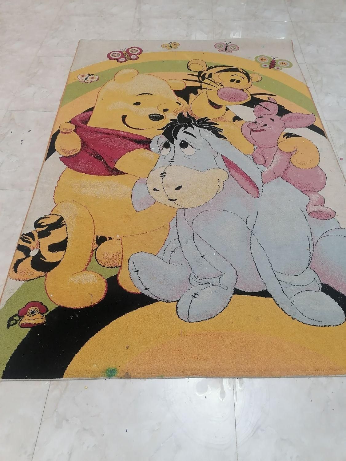 فرش اتاق کودک پو pooh و دوستان+ کناره|فرش|تهران, جمهوری|دیوار