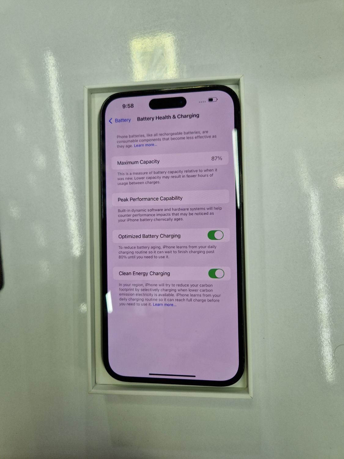 اپل iphone 14 Pro Max با حافظهٔ ۲۵۶ گیگابایت|موبایل|رشت, معلم|دیوار