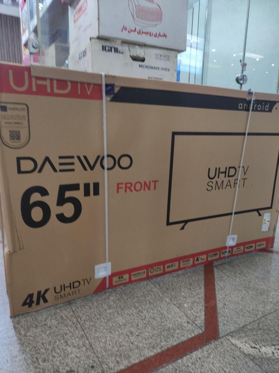 فروش اقساط ال ای دی 65اینچ دوو مدل 65SU1800|تلویزیون و پروژکتور|تهران, امین حضور|دیوار