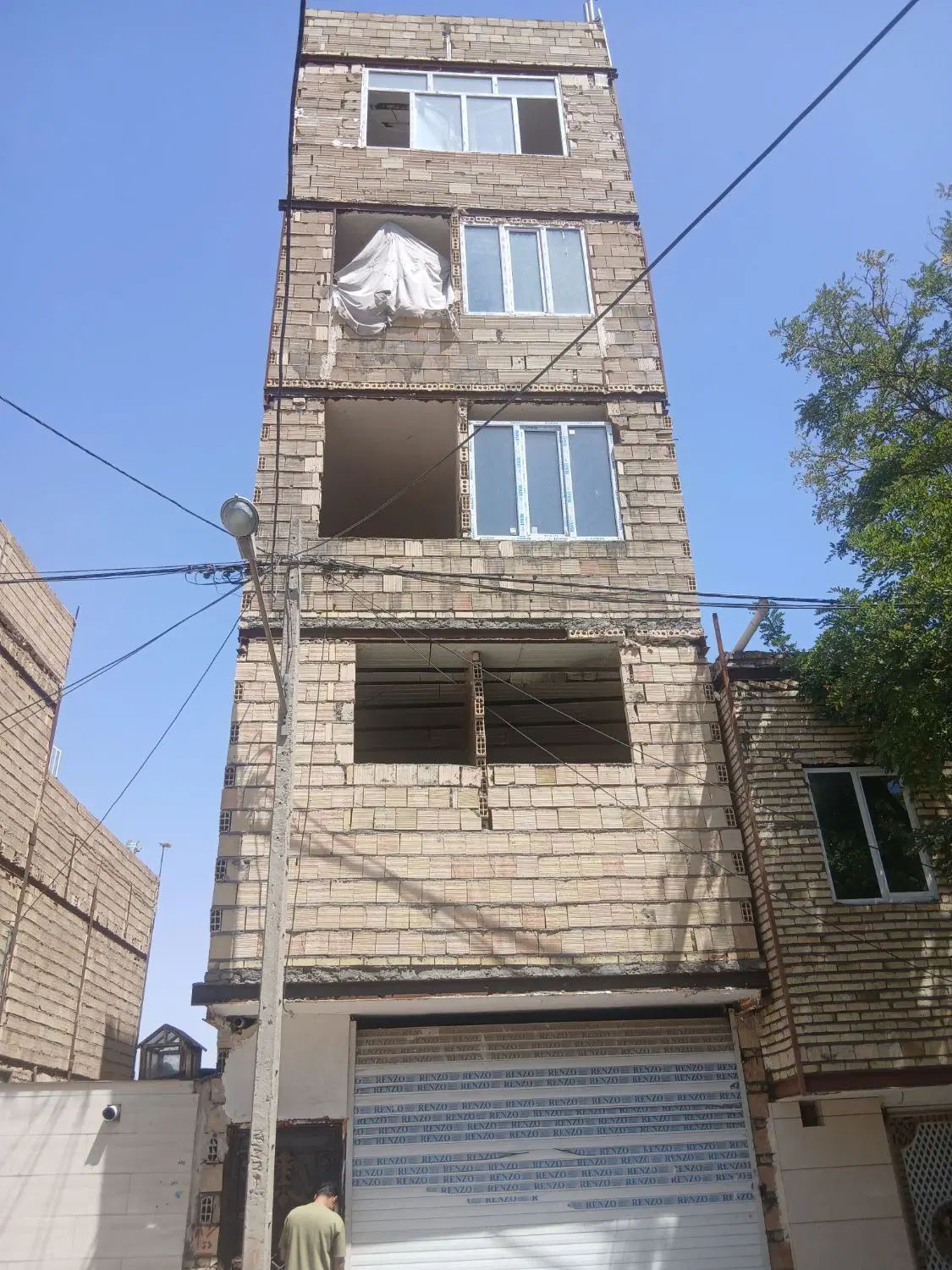 100متر سفت کاری دوخواب با پارکینگ  و چاله اسانسور|فروش آپارتمان|مشهد, مشهدقلی|دیوار