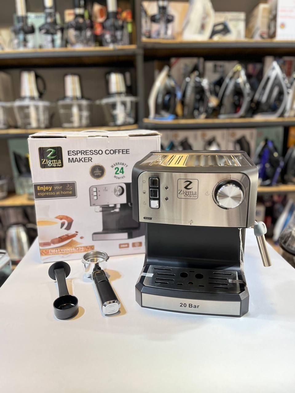 اسپرسو ساز زیگما 15بار/ اسپر سو ساز+ قهوه ساز|سماور، چایساز، قهوهساز|مشهد, آزادشهر|دیوار