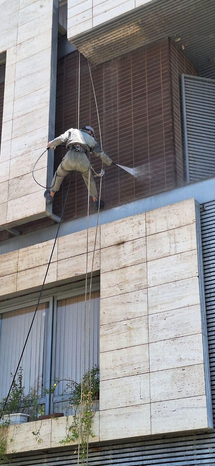 کار در ارتفاع، شستشونما، پیچ و رولپلاک، نانو|خدمات پیشه و مهارت|شیراز, تاچارا|دیوار