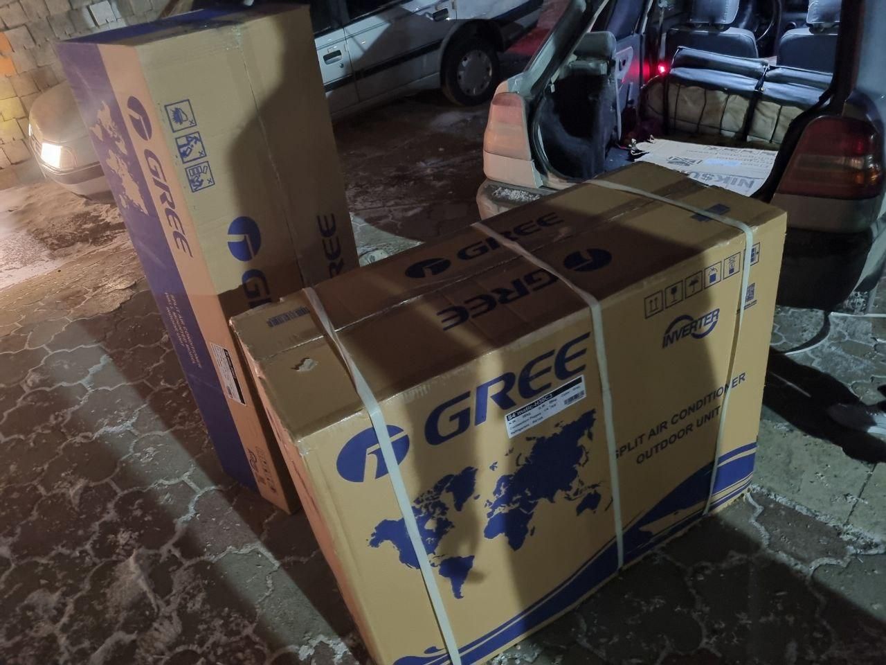 اسپلیت های متنوع OUTDOOR UNIT|کولر گازی و فن‌کوئل|تربت‌حیدریه, |دیوار