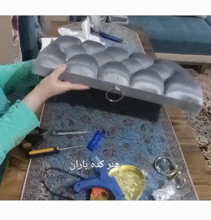 آموزش  حرفه ای هنر مخملی /آموزش  هنر کده باران|خدمات آموزشی|رشت, معلم|دیوار