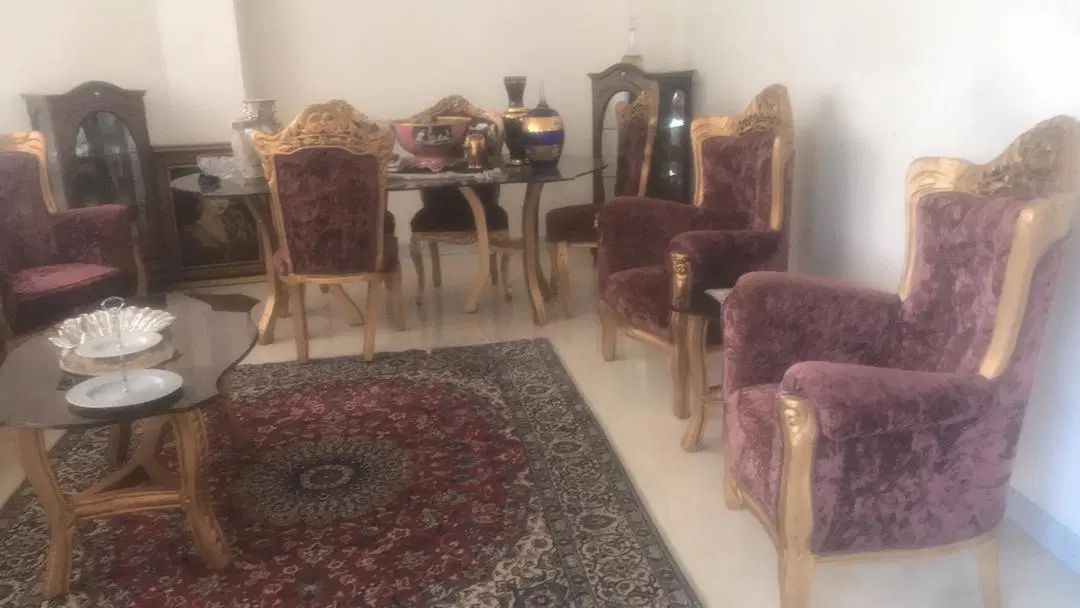 مبلمان زرشکی چوب عالی|مبلمان خانگی و میز عسلی|اصفهان, بهارستان|دیوار