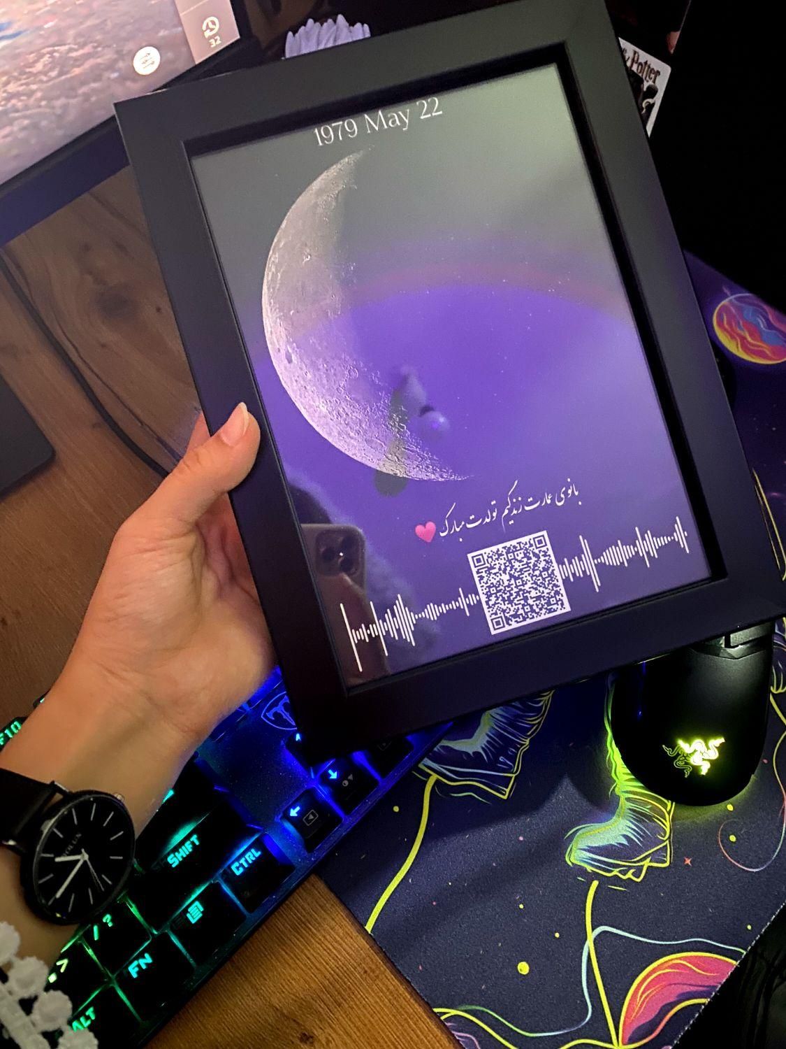 تابلو موزیکال|تابلو، نقاشی، عکس|مشهد, طلاب|دیوار