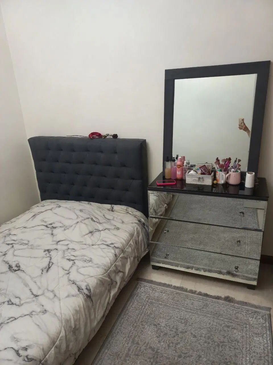 تخت سایز ۱۲۰|تخت و سرویس خواب|تهران, نیروی هوایی (پیروزی)|دیوار