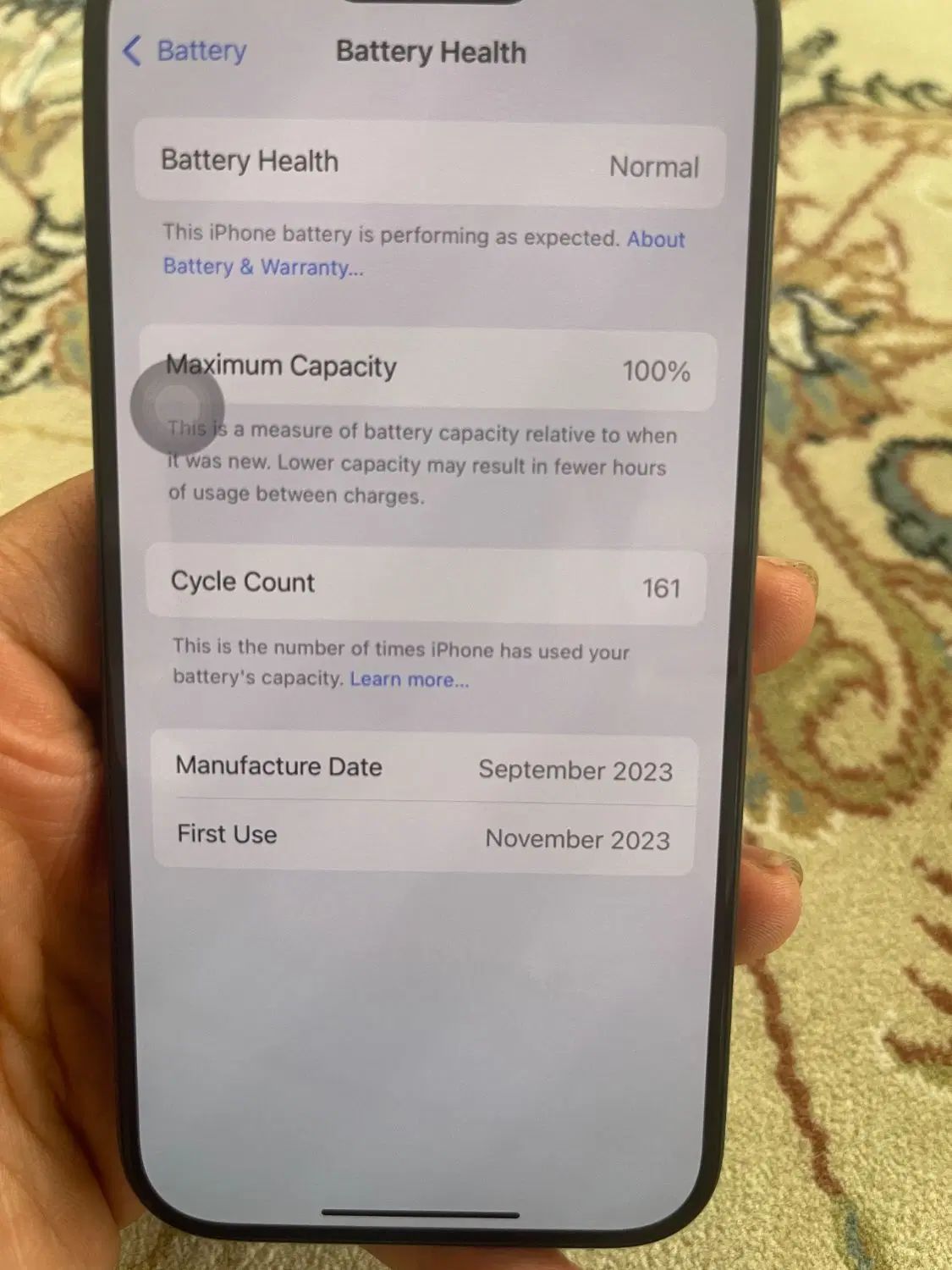 اپل iPhone 15 Pro با حافظهٔ ۲۵۶ گیگابایت ریجسترشده|موبایل|تهران, جیحون|دیوار