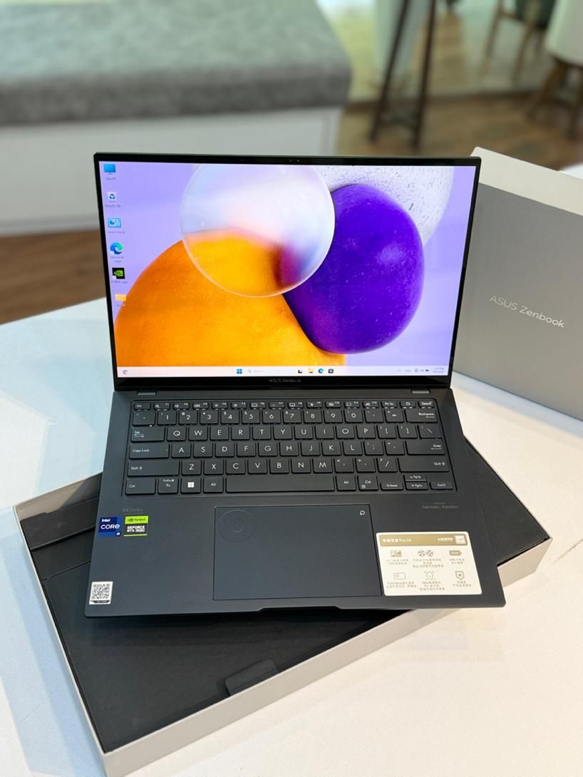 لپتاپ asus zenbook  rtx4060|رایانه همراه|شیراز, ملاصدرا|دیوار