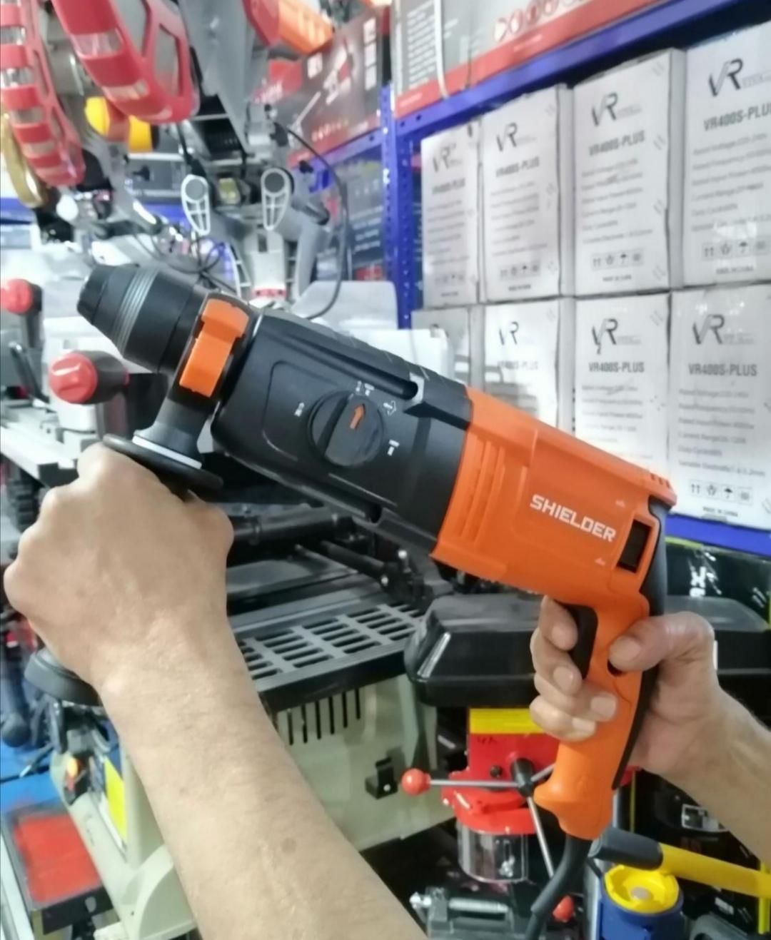 دریل چکشی سه حالته هیلتی چرخشی شیلدر|ابزارآلات|اصفهان, کشاورزی|دیوار