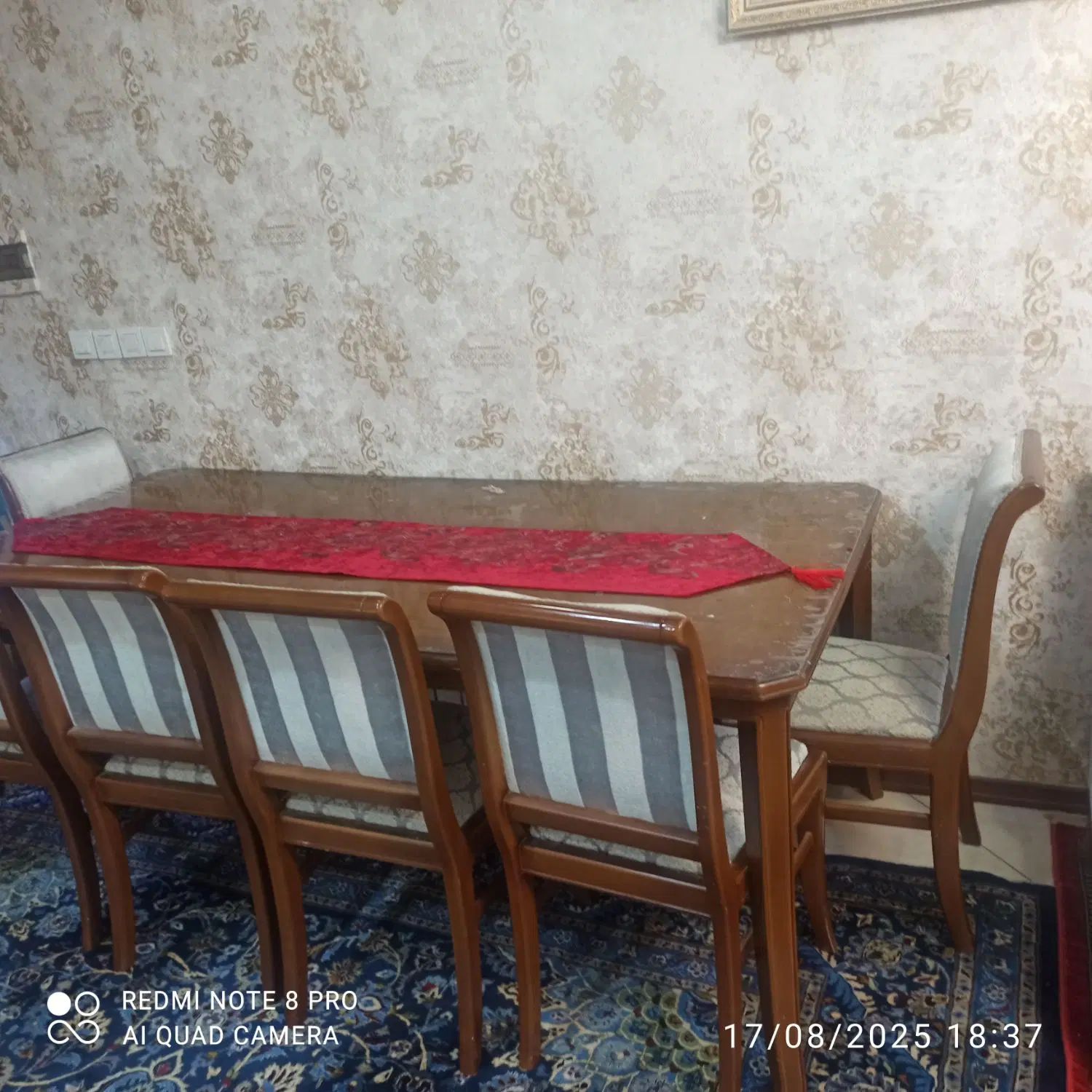 مبل استیل فرانسوی همراه نهار خوری خوش استایل|مبلمان خانگی و میز عسلی|تهران, دکتر هوشیار|دیوار