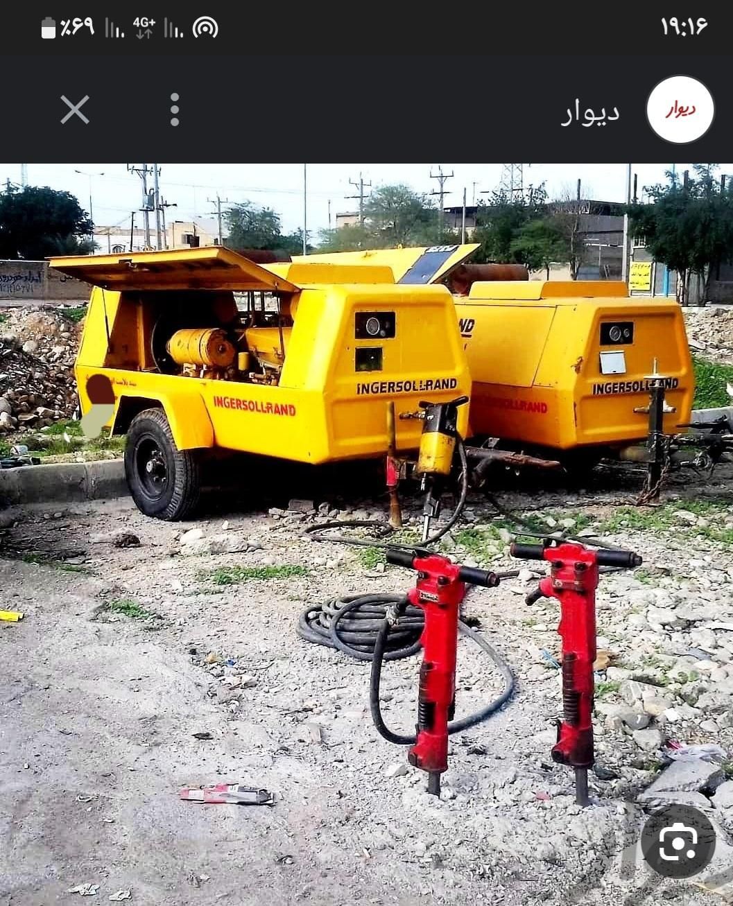 سلام وقت بخیر اجاره کمپرسور وبیل مکانیکی|خدمات پیشه و مهارت|تهران, ازگل|دیوار