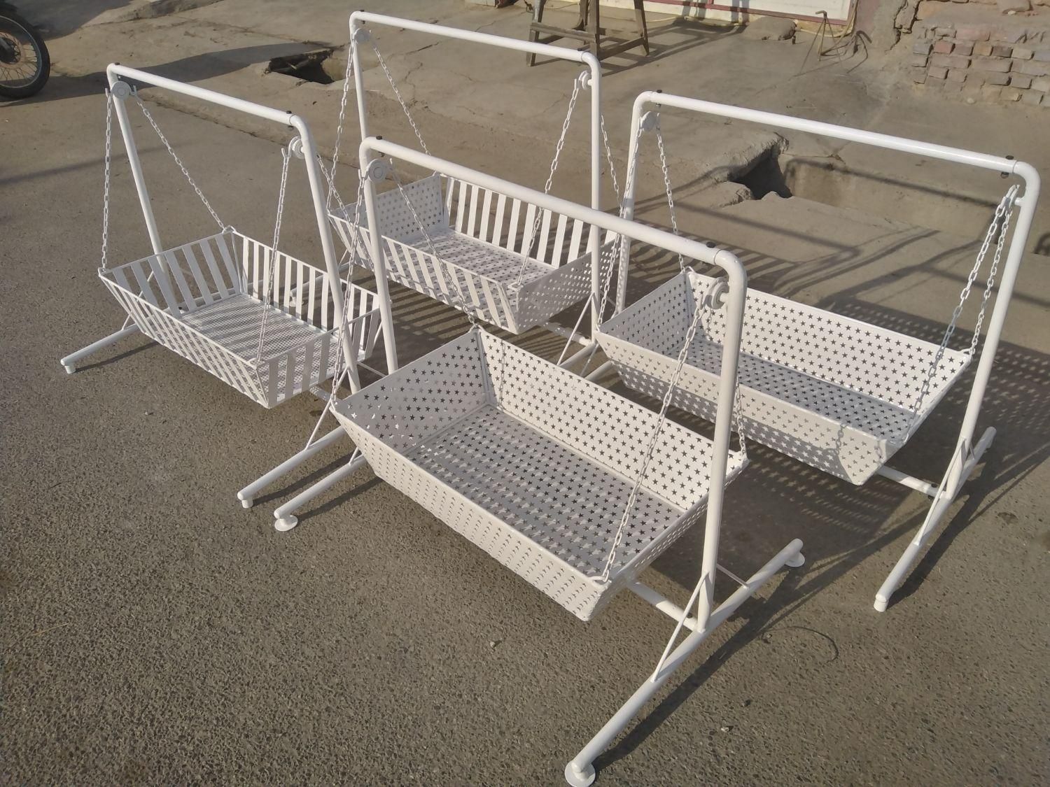 گهواره فلزی نوزاد|تخت و صندلی بچه|گنبد کاووس, |دیوار