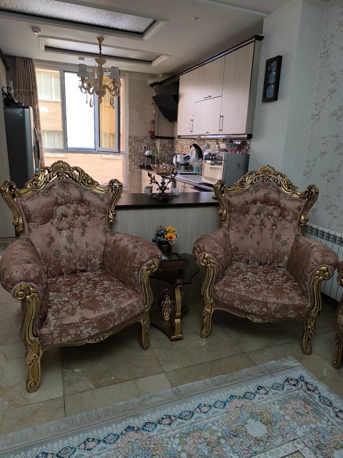 مبلمان ۹ نفره چوب راش در حد|مبلمان خانگی و میز عسلی|تهران, علی‌آباد|دیوار