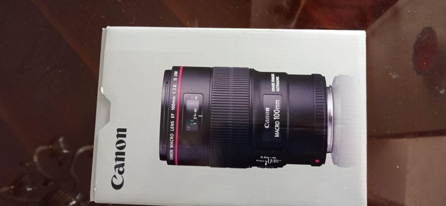 لنز دوربین ماکرو 100کنون*Canon EF100*لنز کنون|دوربین عکاسی و فیلم‌برداری|تهران, پاسداران|دیوار