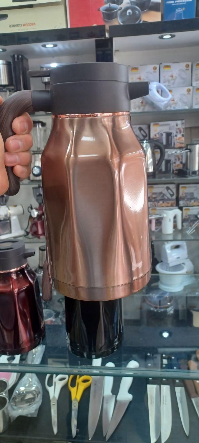 فلاسک ۲ لیتر استیل وارداتی|قوری، کتری، قهوهساز دستی|کرج, مصباح|دیوار