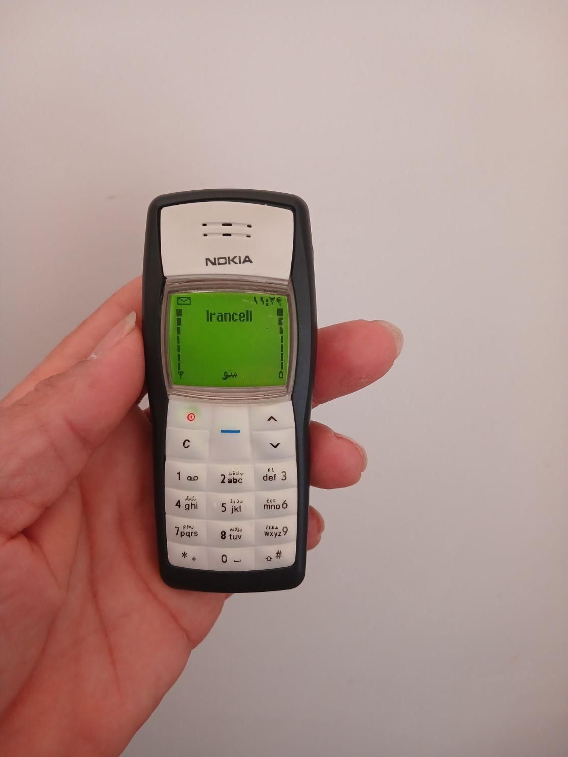نوکیا ۱۱۰۰ nokia 1100 سالم روشن رجیستر نوستالژی|موبایل|تهران, امام حسین|دیوار
