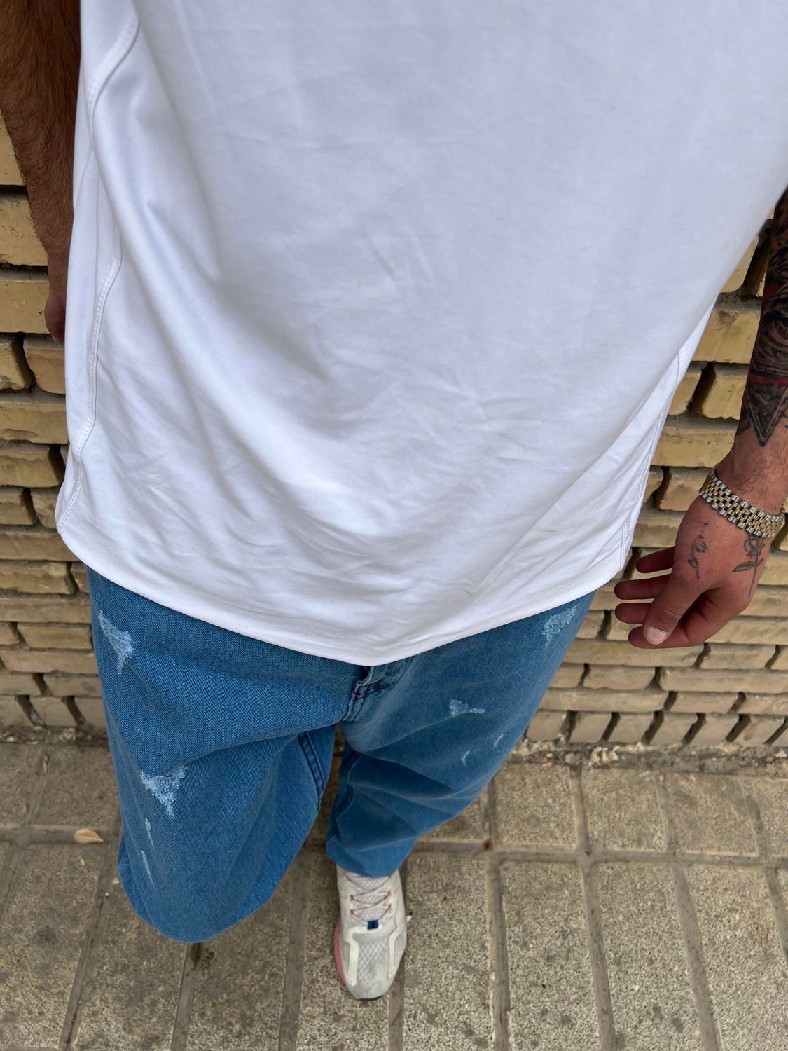 شلوارلی راسته مام ذغالی آبی یخی پنبه|لباس|مشهد, یوسفیه (شهرک غرب)|دیوار