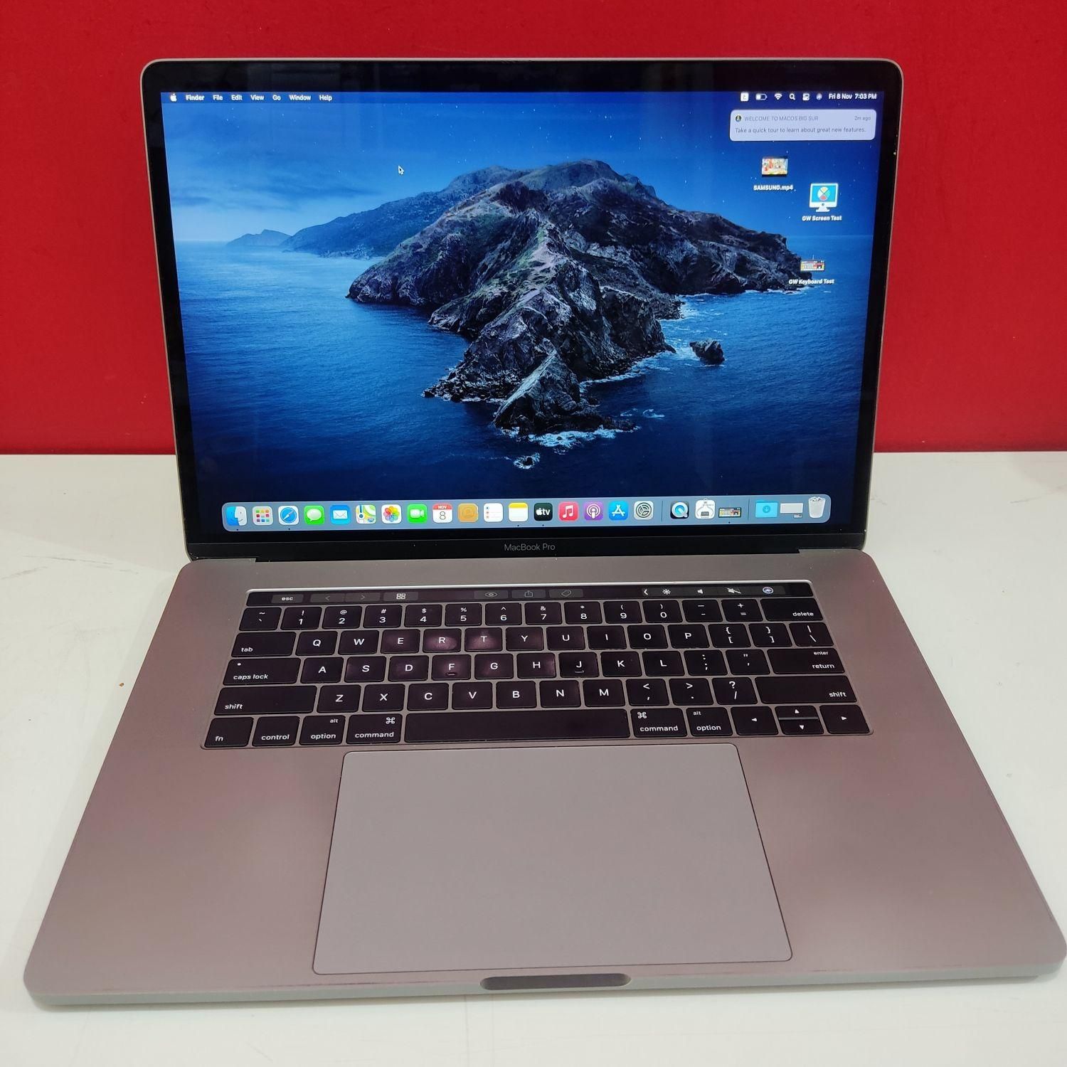 لپتاپ MacBook Pro 2016 i7 گرافیکدار رم 16 تاچ بار|رایانه همراه|تهران, میرداماد|دیوار