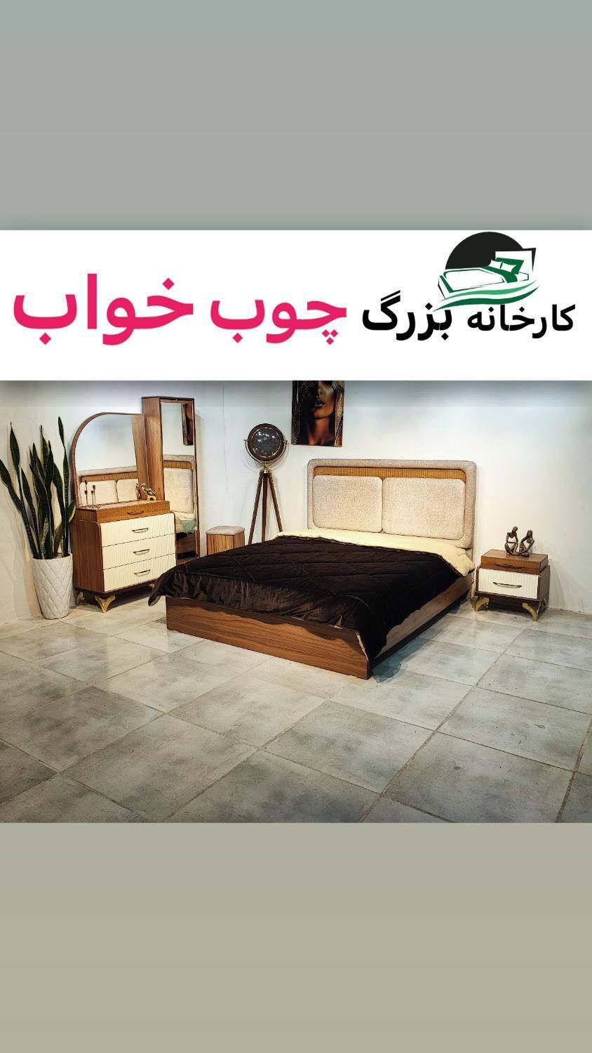 سرویس خواب دو نفره . تخت . تشک . پاریس|تخت و سرویس خواب|مشهد, بهمن|دیوار