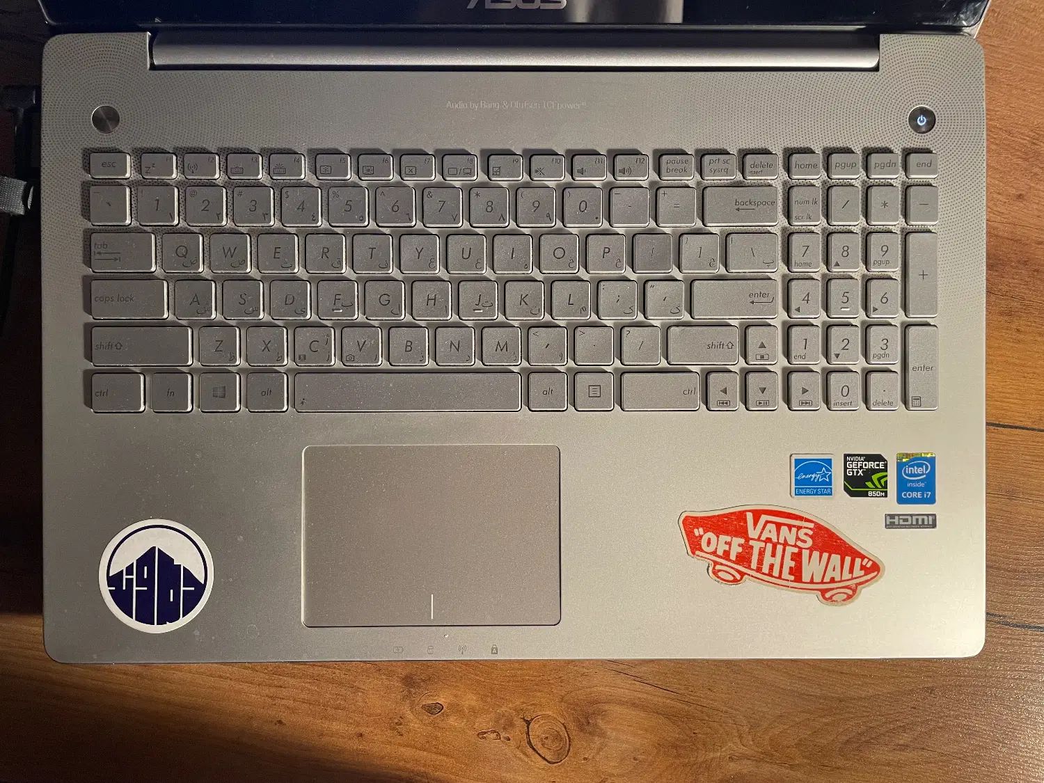 لپ تاپ گیمینگ و طراحی ایسوس Asus n550jk|رایانه همراه|تهران, تهرانپارس شرقی|دیوار
