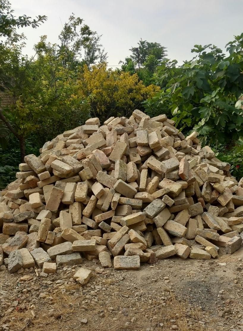 آجر زرد قناری دست دوم|مصالح و تجهیزات ساختمان|گرگان, |دیوار