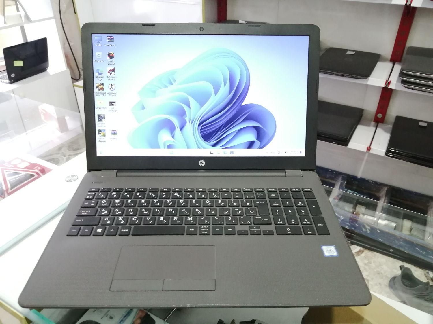 لپتاپ hp g6 نسل7 تولید2019 با 2 هارد ssdوhdd|رایانه همراه|سراوان, |دیوار