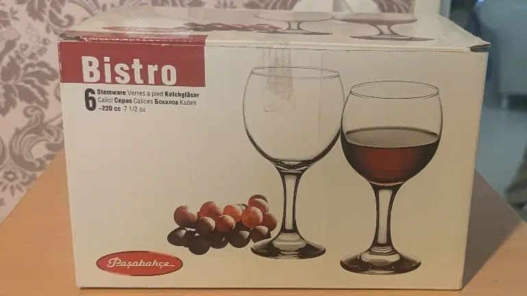 گیلاس خوری کریستال برند Bistro زیر قیمت|ظروف سرو و پذیرایی|تهران, آجودانیه|دیوار