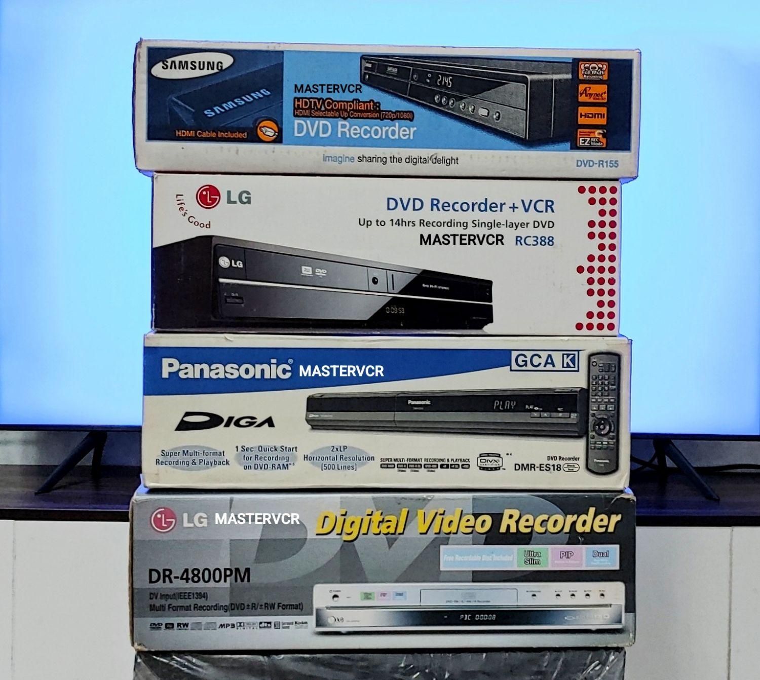 دی وی دی رکوردرپاناسونیک MASTERVCR ES18|پخش‌کننده DVD و ویدیو|تهران, نیاوران|دیوار