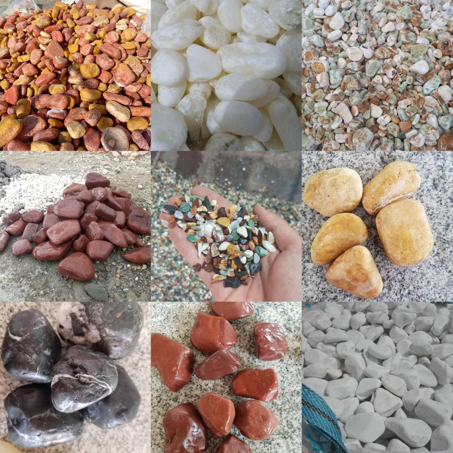 سنگ رودخانه در اصفهان قلوه سنگ و سنگ صیقلی گرد|مصالح و تجهیزات ساختمان|اصفهان, محمودآباد|دیوار