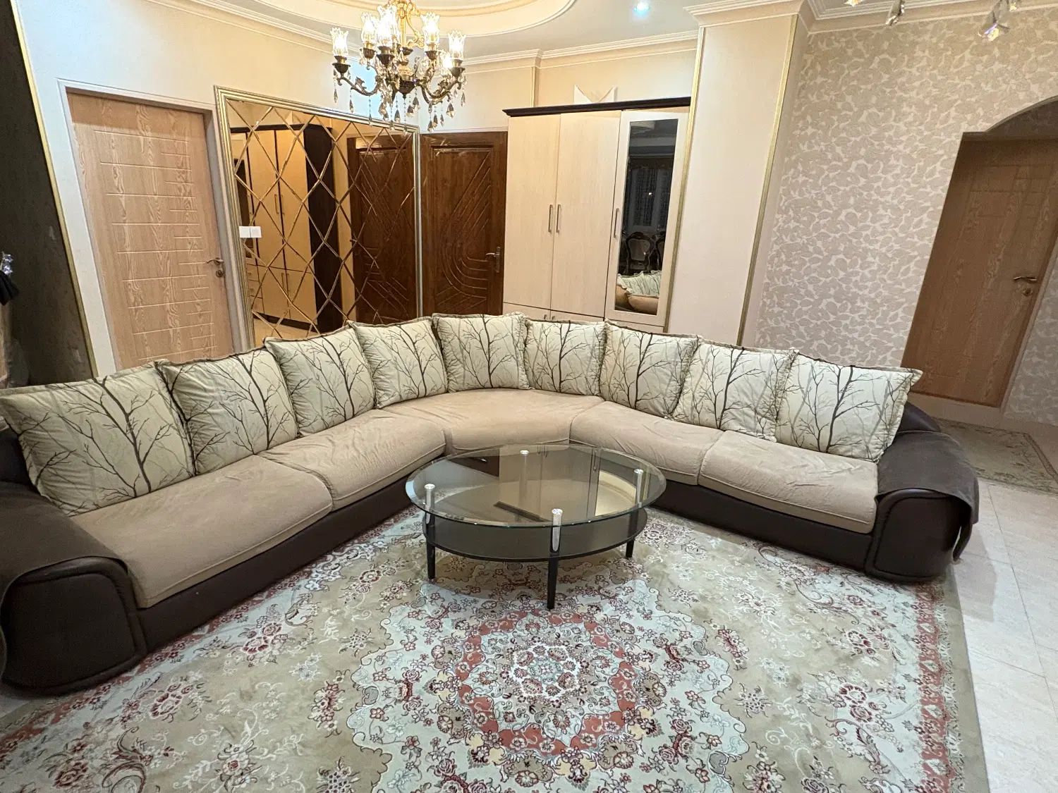 مبل راحتی مدل L|مبلمان خانگی و میز عسلی|کرج, شهرک ولیعصر|دیوار
