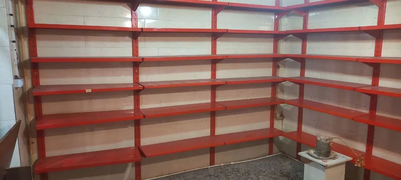 قفسه دیواری مغازه|کتابخانه، شلف، قفسه‌های دیواری|رشت, حمیدیان|دیوار